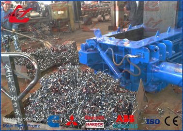 100 Ton Hydraulic Copper Wire Scrap Baling Press Machine 200 × 200mm Bale Size