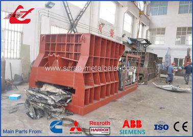 Container Type Scrap Metal Recycling Machine , Scrap Cutter Machine For Metal Steel Scrap HMS 1&amp;2